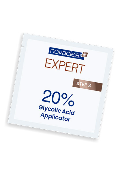 Novaclear EXPERT 20 glycolic acid applicator - 1 pc