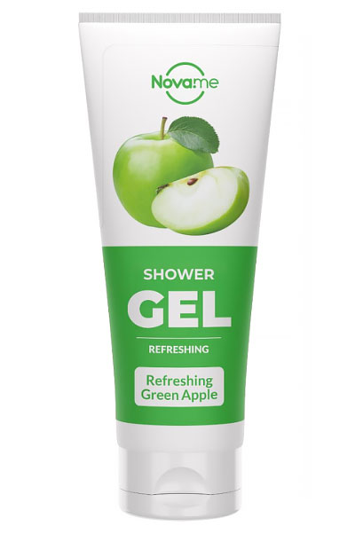 Refreshing green apple shower gel – 250 ml